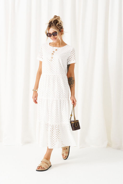 Платье Beautiful Free 6462 белый