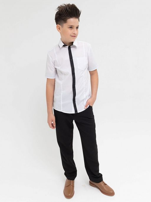 BWCT7105 сорочка верхняя для мальчиков - Pelican фото 6