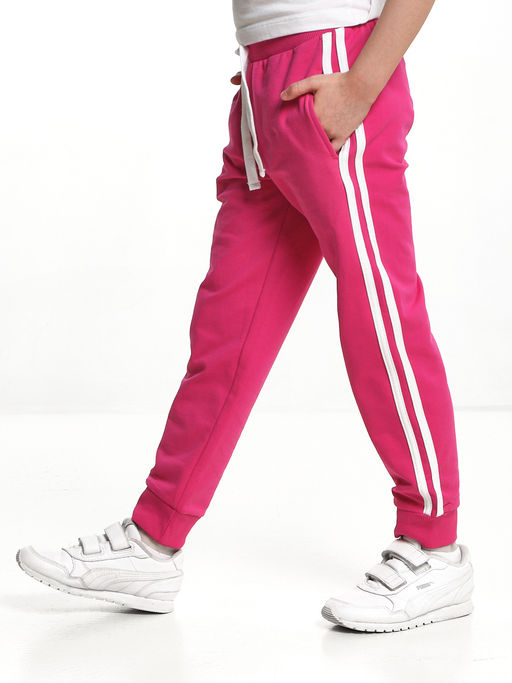 Брюки для девочки UD 1295 малина - Mini maxi фото 2