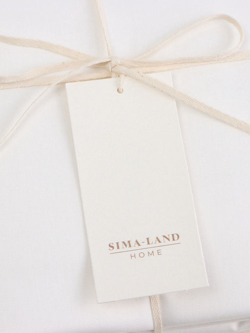 Простыня на резинке 3-спальная SL Home Natural color, 90200+30 см, сатин - Sima-land home фото 6