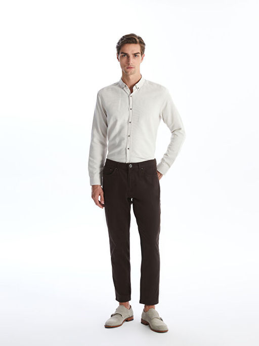 Slim Fit Uzun Kollu Arm?rl? Erkek G?mlek