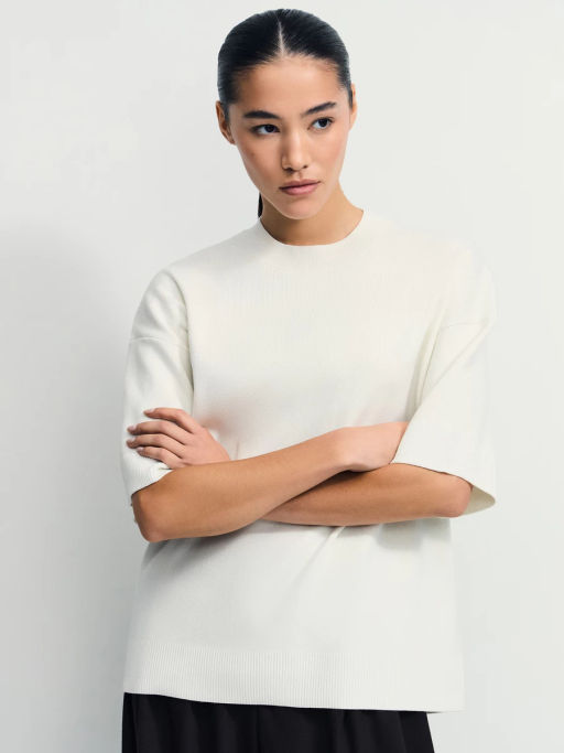 Джемпер из вискозы с рукавом 3/4 / Zarina