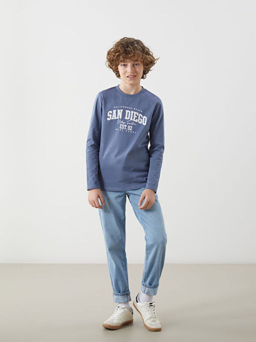 Bisiklet Yaka Erkek ?ocuk Ti??rt