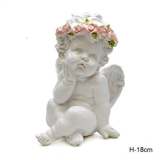 Фигурка Ангел 18 см / Q03-1-2-H /уп 48/ - Галеонтрейд фото 4