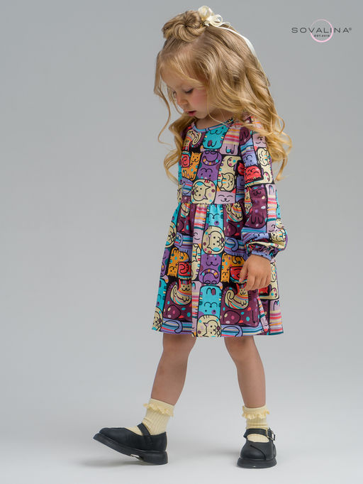 Платье Моана коты в горошек - Sovalina фото 16