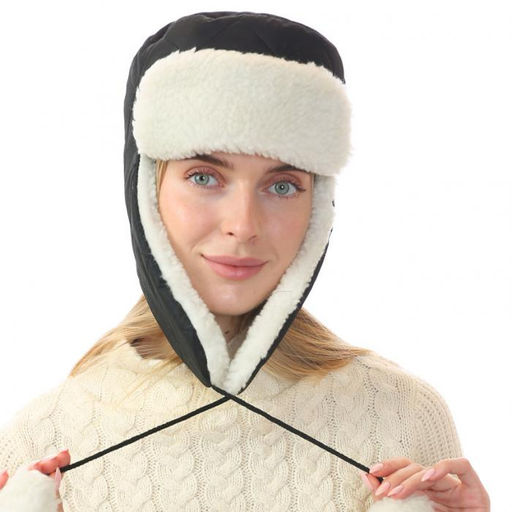 Аксессуар Шапка ALTRO ушанка арт.1181306-10/МБ черная