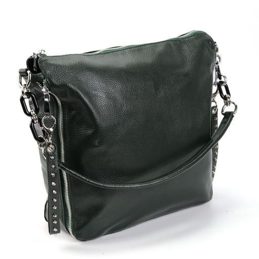 Женская кожаная сумка 1669-А Грин - Cidirro фото 2