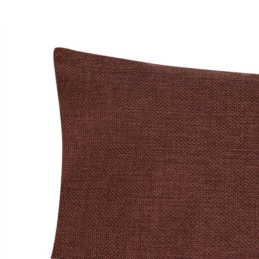 Наволочка декоративная Этель рогожка 45*45 см коричневый 100% п/э  фото 2