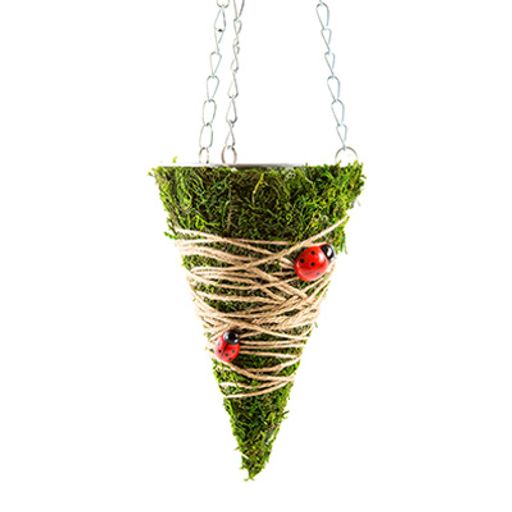 Заготовка для декорирования Love2art MG-017 кашпо оцинкованный металл 16 х 9 х 9 см СК/Распродажа 9х16 подвесное  фото 5