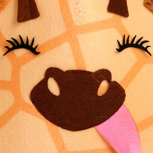 Шапка для бани с детской аппликацией Жираф - Simaland фото 2