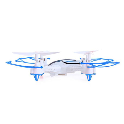 Квадрокоптер радиоуправляемый SKYDRONE, работает от аккумулятора, цвет синий - Автоград фото 2
