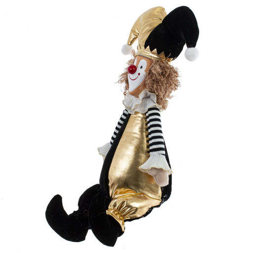 Игрушка набивная "Клоун", L18 W13 H48/37 см