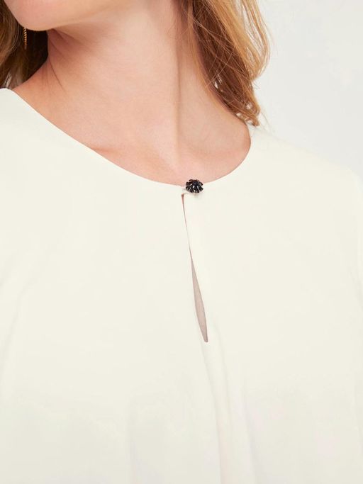 Блузка, экрю - Ashley brooke фото 5