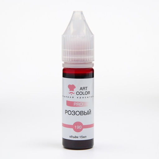 Цена за 2 шт. Гелевые красители Art Color Розовый 12 мл