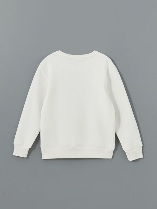 Bisiklet Yaka K?z ?ocuk Sweatshirt - Waikiki фото 2