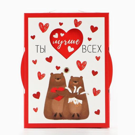 Коробка складная «Любовь », 16×12×5 см