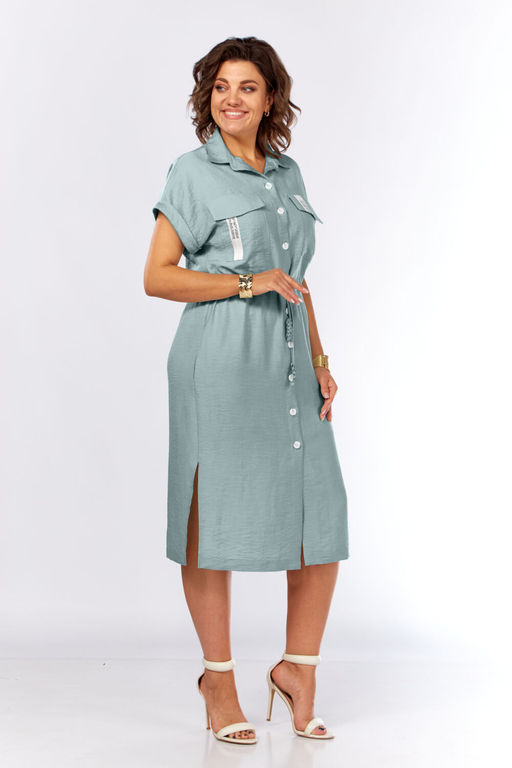 Платье Olga Style С931 ментол