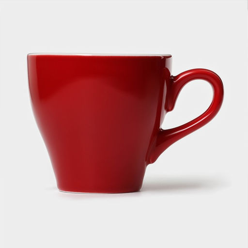 Кофейная пара фарфоровая Magistro Coffee time, 2 предмета: чашка 280 мл, блюдце d=15,5 см, цвет красный  фото 5