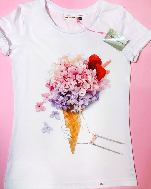 Эксклюзивная футболка Yana Pletneva упаковка плотный Zip пакет!