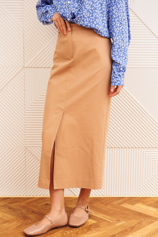 Юбка Gizart 35348/1 мокко мусс  фото 7