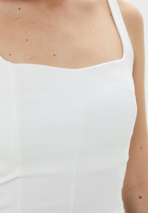 Приталенная блузка-топ корсетного кроя - Incity фото 22