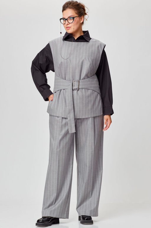 Платье SOVA 11216S-Р темно-синий - Mira fashion фото 31