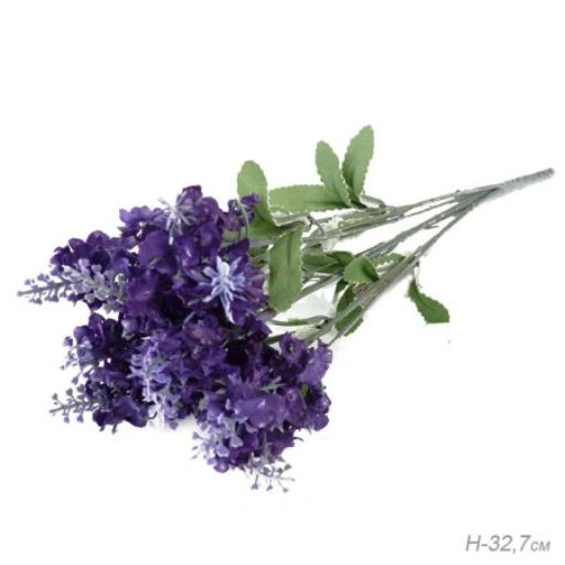 Цветок искусственный Лаванда 33 см / SY847 /уп 2/1200/ - Галеонтрейд фото 3
