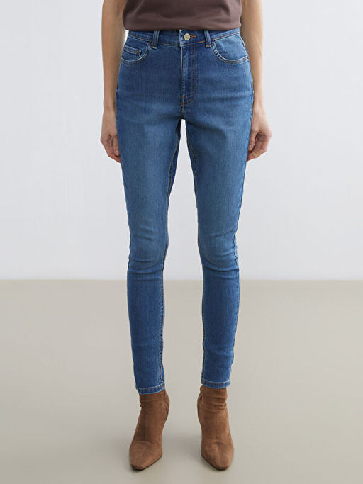 J?piter S?per Skinny Fit Kad?n Jean Pantolon