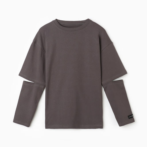Лонгслив MIST: Base, размер 46-48 (L-XL), графитовый