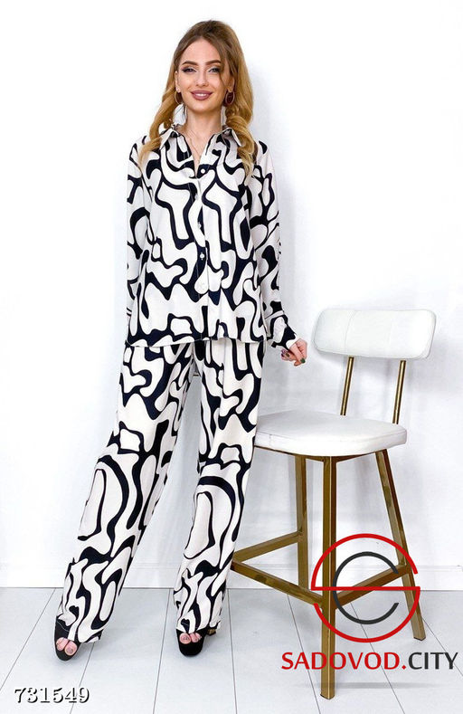 Женский брючный костюм двойка - Bruno фото 2