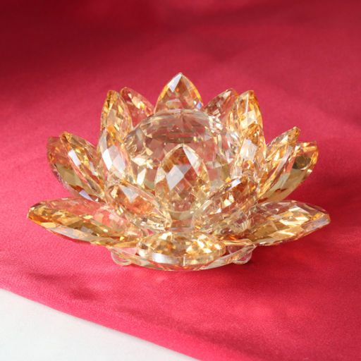 Сувенир из хрусталя Лотос 12,5х5,2 см / S620 /уп 48/ - Галеонтрейд фото 4