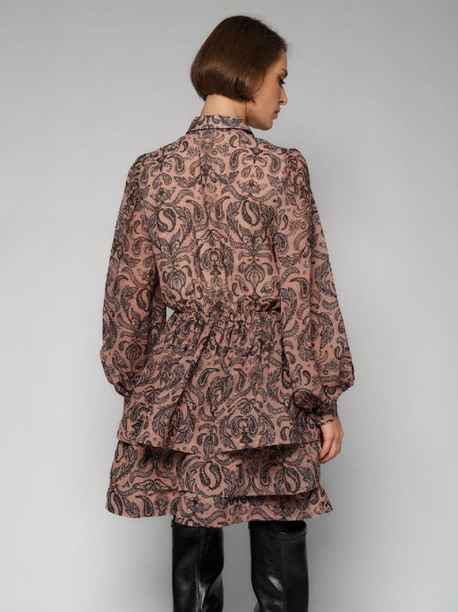 Платье женское 12411-35145 multicolor-beige - Eleganzza фото 4