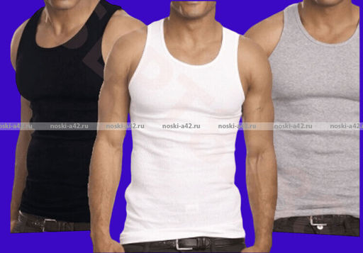 Цена за 5 шт. Майки мужские