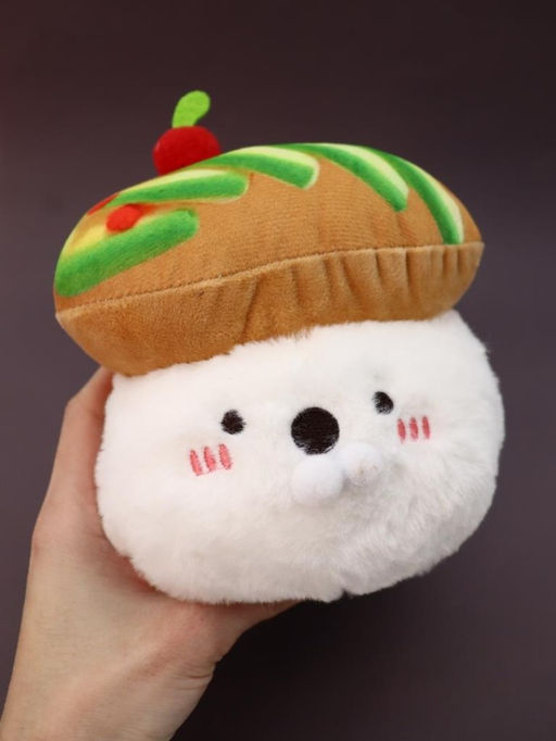 Мягкая игрушка "Sushi - fur seal", brown, 17 см