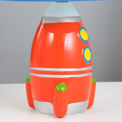 Настольная лампа с абажуром RISALUX Космический корабль, Е14, 15 Вт, 20?20?31 см, МИКС  фото 9