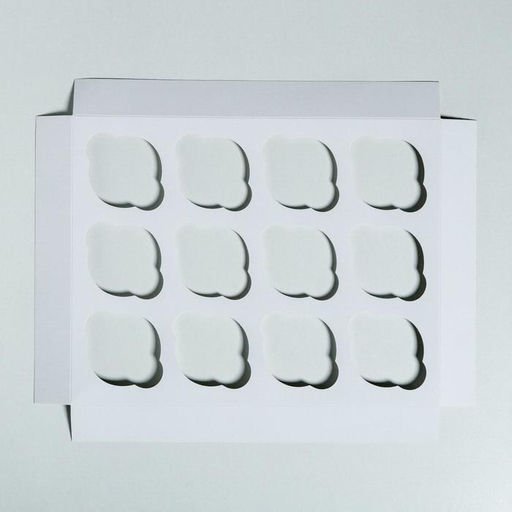 Цена за 5 шт. Коробка для капкейков «С Новым годом» 25×33×10 см