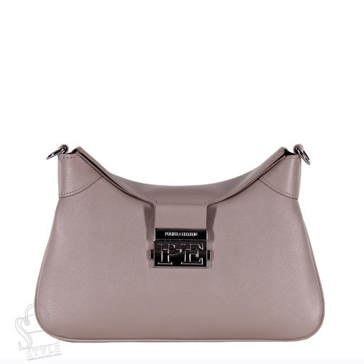 Сумка женская кожаная 6001Q beige Polina&Eiterou  в Новосибирске