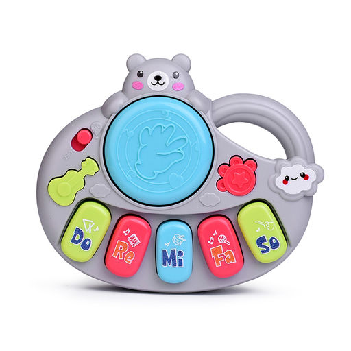 Каталка "Арт-мобиль" звук, доска для рисования, в коробке