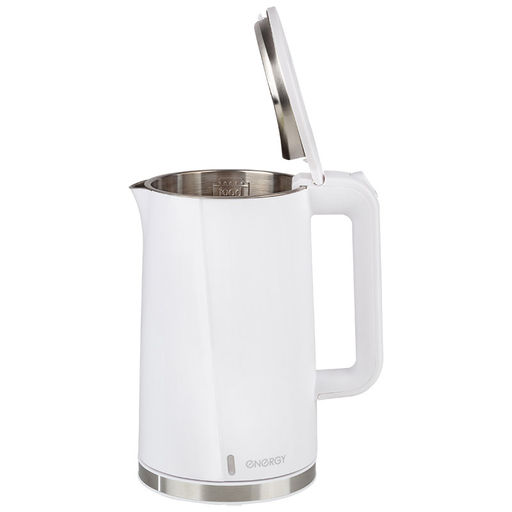 Чайник ENERGY E-208 (1,7 л) белый, двойной корпус 164148