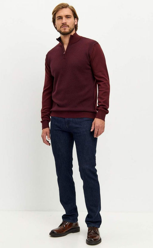 Джемпер F121-15-12032 bordo - Fine joyce фото 4