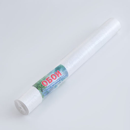 Бумажные обои «Аккорд 212-00», 0.53×10.05 м, белые