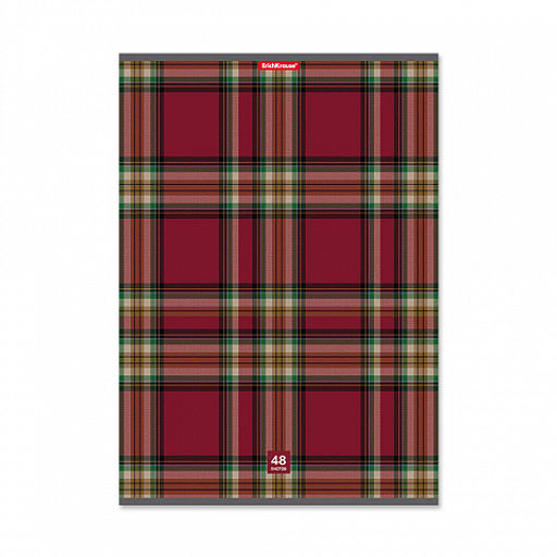 Цена за 6 шт. Тетрадь общая ученическая ErichKrause Scottish Cage, А4, 48 листов, клетка_MIX_PACK фото 5