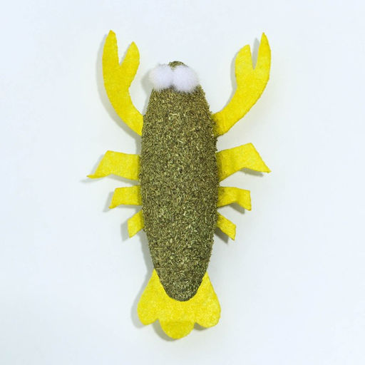 Игрушка для кошек Рак из кошачьей мяты, 7.5 х 2 см - Пушистое счастье фото 4