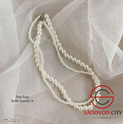 Двойное жемчужное ожерелье