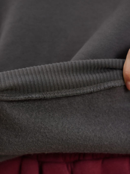 Утепленный свитшот оверсайз - NEVERLATE фото 4