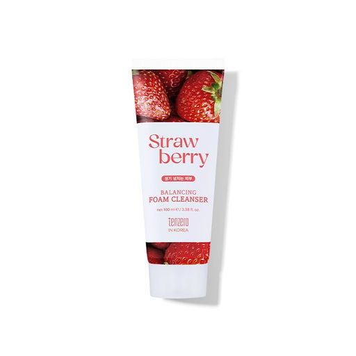 Балансирующая пенка для умывания с экстрактом клубники - BALANCING FOAM CLEANSER STRAWBERRY, 100мл