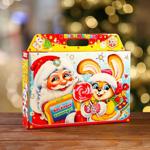 Цена за 5 шт. Подарочная коробка Пушистый кот, 31 х 6,5 х 21,5 см - Simaland фото 4