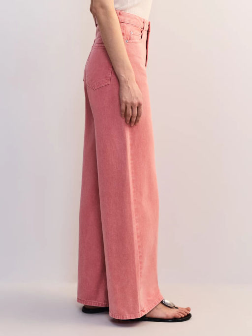 Широкие джинсы с высокой посадкой ZR2605092355-296 / Zarina