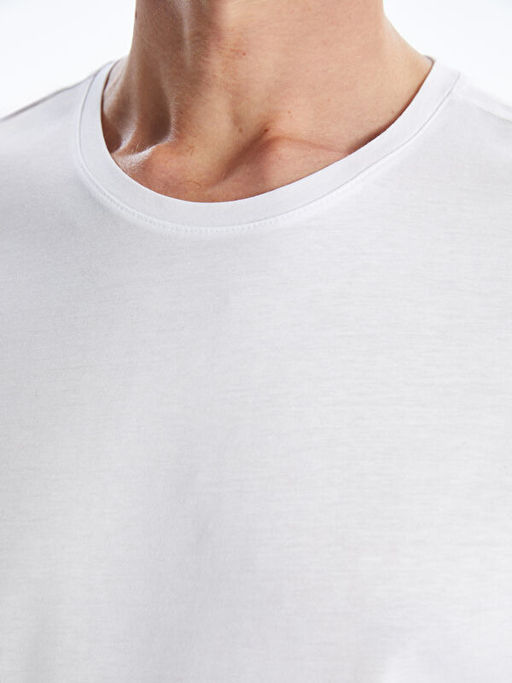 Bisiklet Yaka Penye Erkek Ti??rt