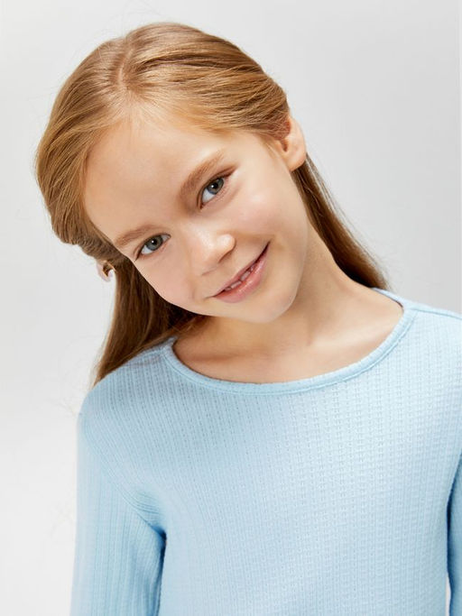 ACOOLA / Джемпер детский для девочек Magni голубой  фото 5